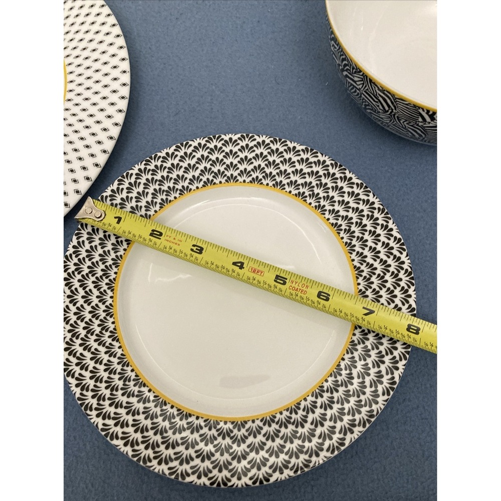 Ted Baker Portmeirion Langdon Dinnerware Place Setting - Black - 4‎ pieces - Picture 11 of 16